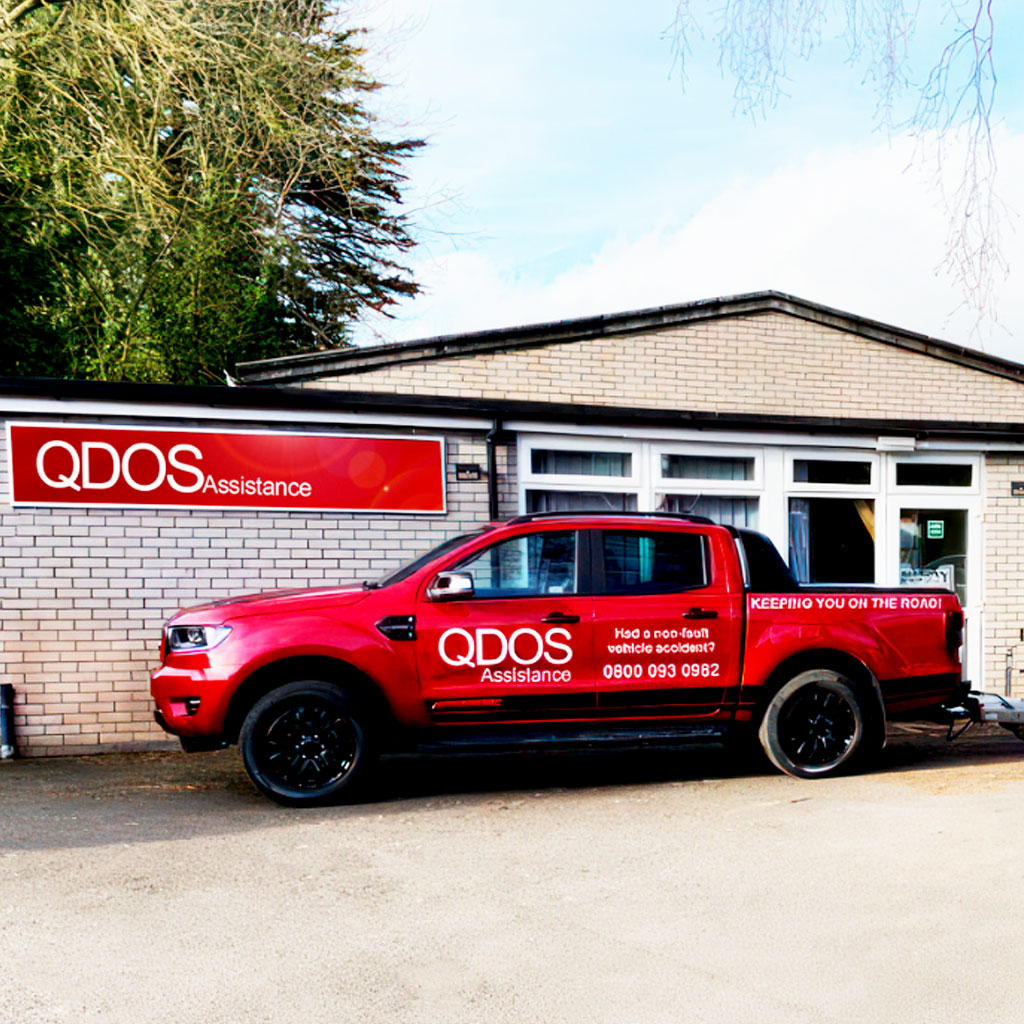 QDOS breakdown recovery vehicle